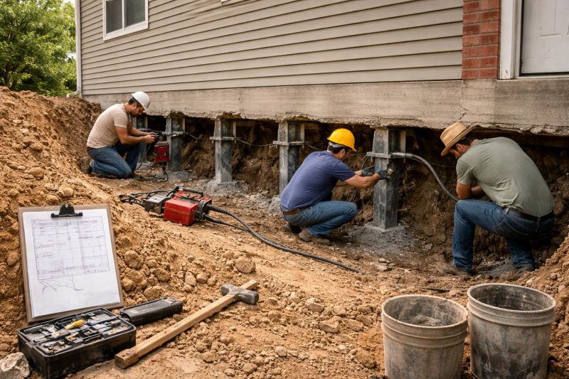 Foundation Repair in Newnan, GA