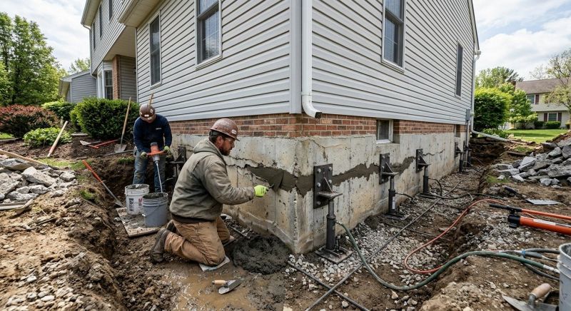 Basement Foundation Repair in Douglasville, GA
