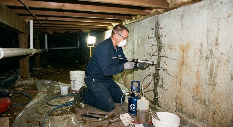 Basement Foundation Repair in Gay, GA