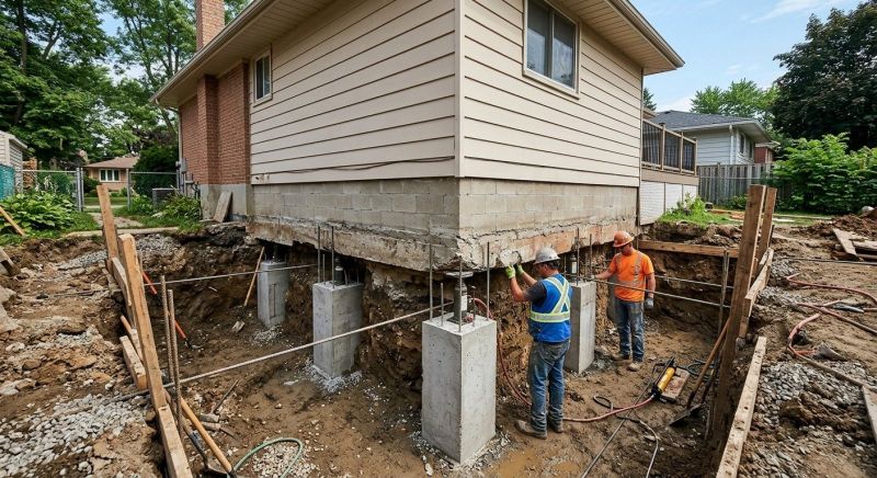Basement Underpinning in Newnan, GA