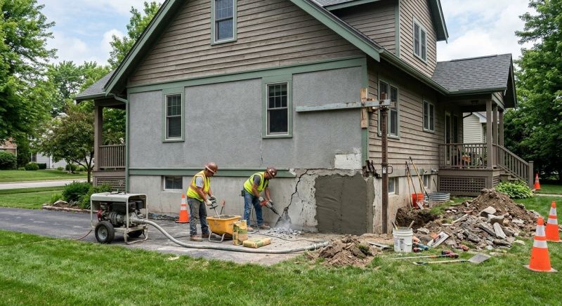 Building Foundation Repair in Carrollton, GA