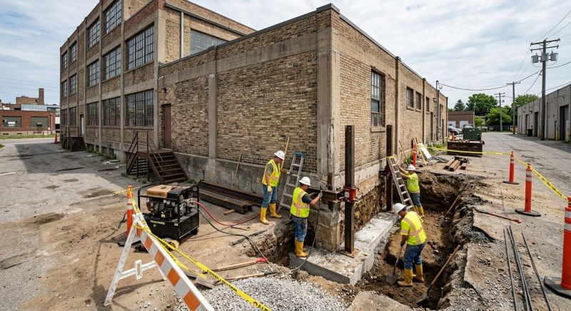 Building Foundation Repair in Coweta County, GA