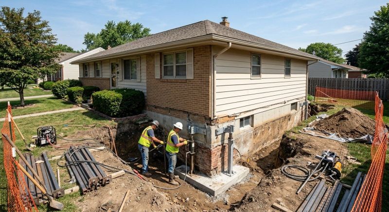 Building Foundation Repair in Newnan, GA