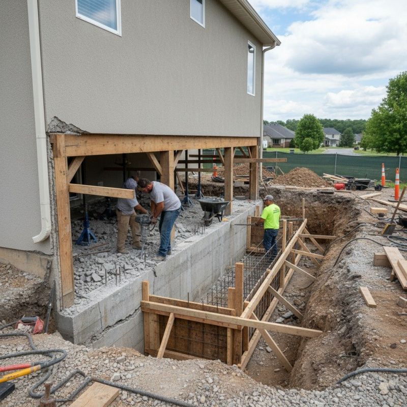 Building Foundation Repair in Union City, GA
