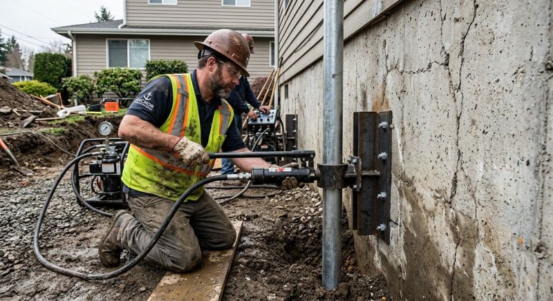 Concrete Foundation Leveling in Carroll County, GA