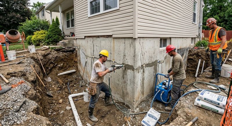 Concrete Foundation Repair in Fayetteville, GA