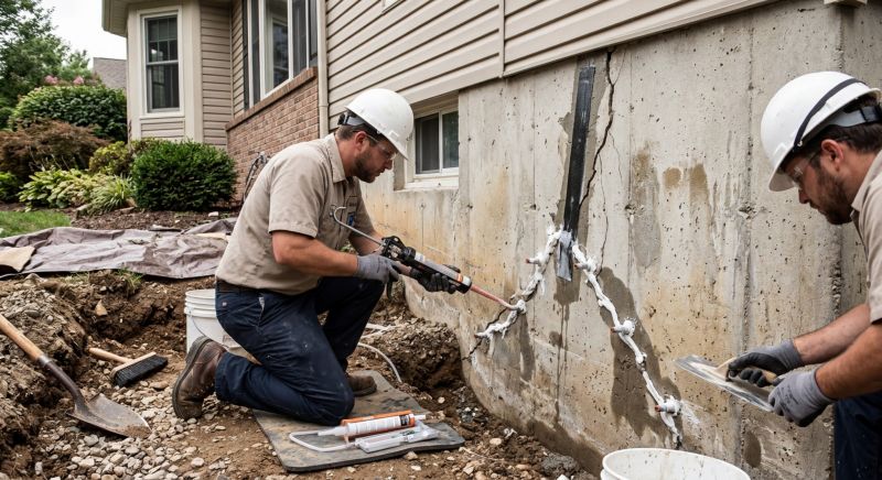 Cracked Foundation Repair in Douglas County, GA