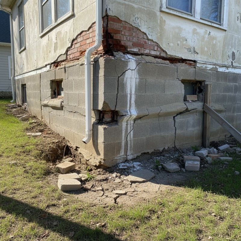 Cracked Foundation Repair in Douglasville, GA