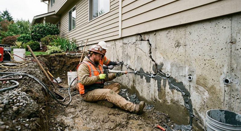 Cracked Foundation Repair in Fairburn, GA