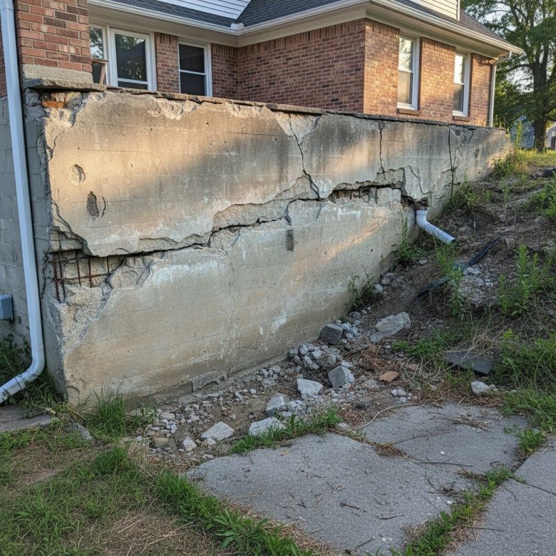 Cracked Foundation Repair in Peachtree City, GA