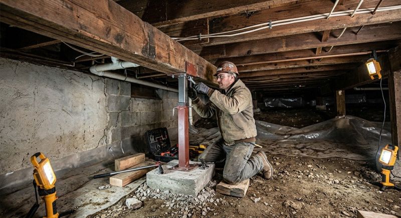 Crawlspace Foundation Repair in Brooks, GA