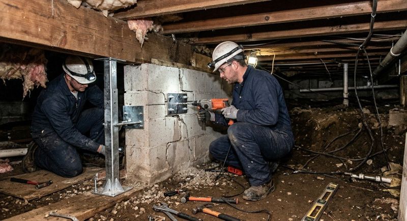 Crawlspace Foundation Repair in Peachtree City, GA
