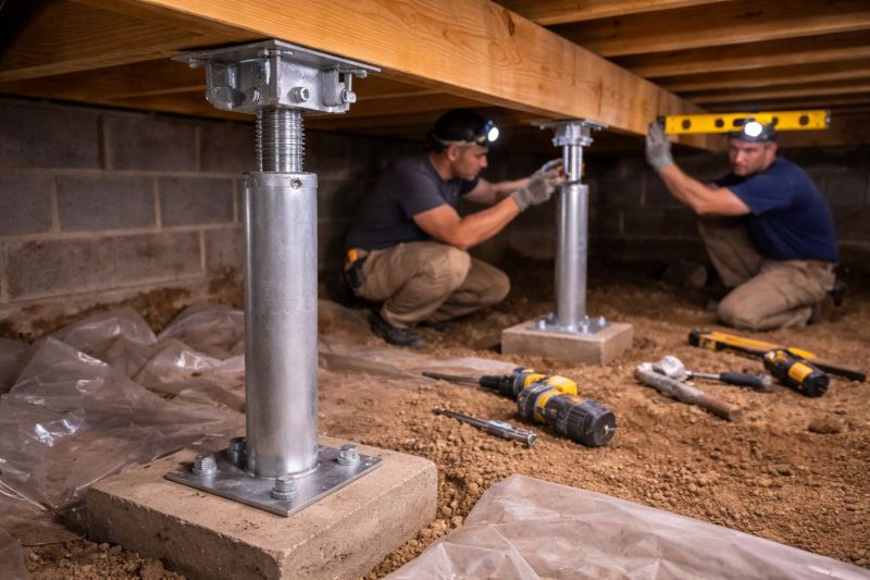 Crawlspace Structural Repair in Newnan, GA