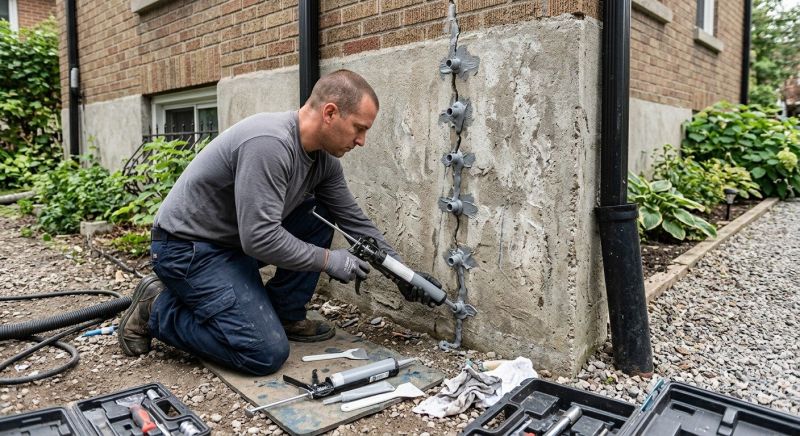 Foundation Crack Repair in Newnan, GA