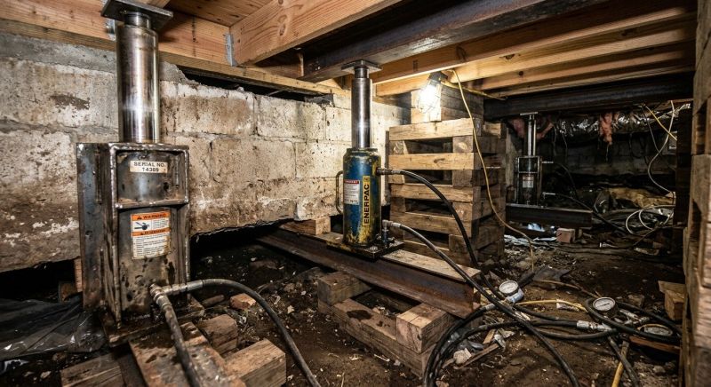 Foundation Jacking in Brooks, GA
