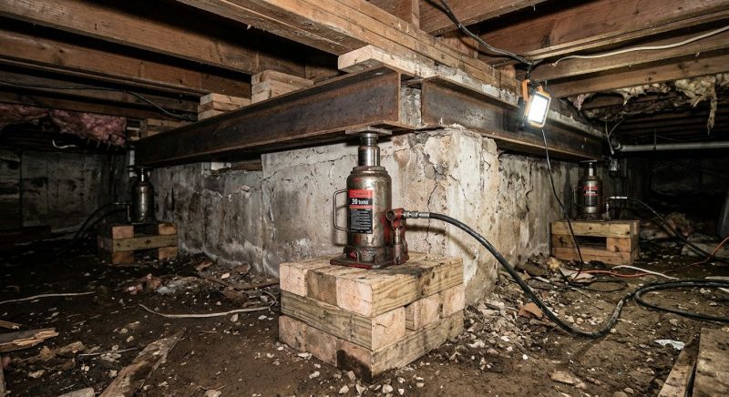 Foundation Jacking in Brooks, GA