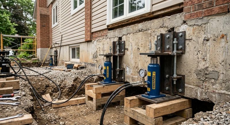 Foundation Jacking in Carrollton, GA