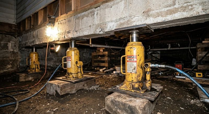 Foundation Jacking in Douglas County, GA