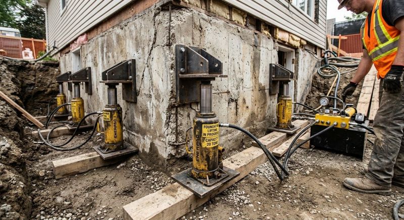Foundation Jacking in Fulton County, GA