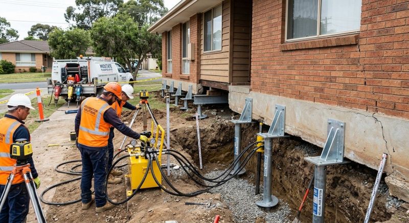 Foundation Jacking in Gay, GA