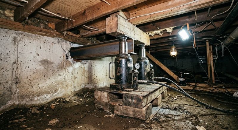 Foundation Jacking in Hogansville, GA