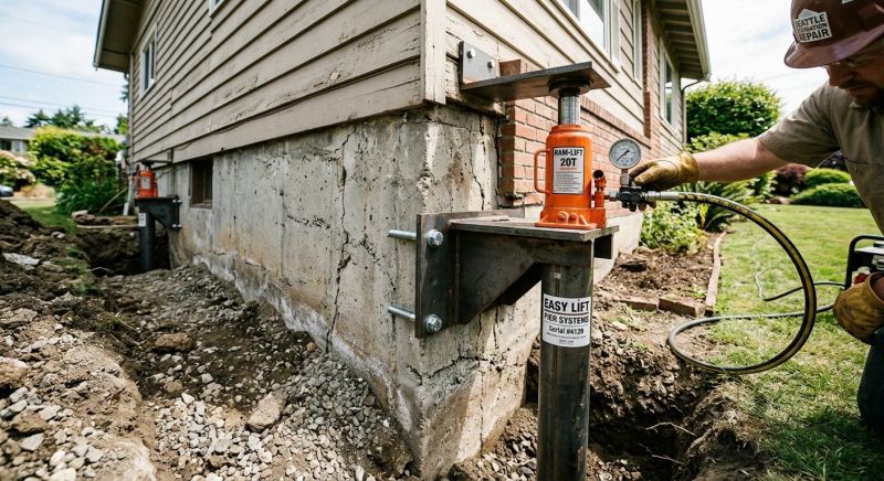Foundation Lifting in Carroll County, GA