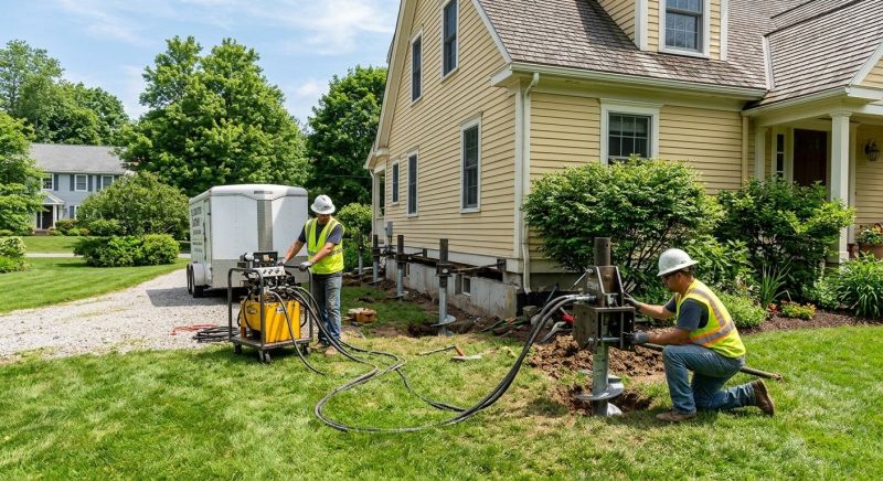 Foundation Lifting in Union City, GA