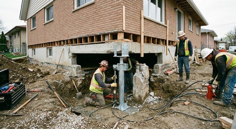 Foundation Pier Repair in Newnan, GA