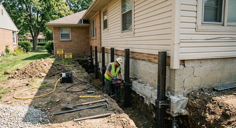 Foundation Renovation in Newnan, GA