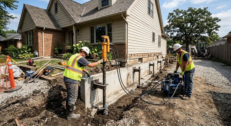 Foundation Stabilizing in Coweta County, GA