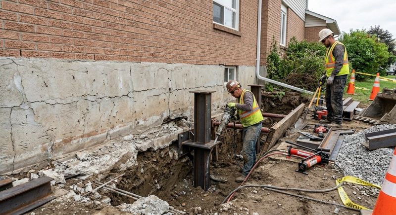 Foundation Structural Repair in Brooks, GA