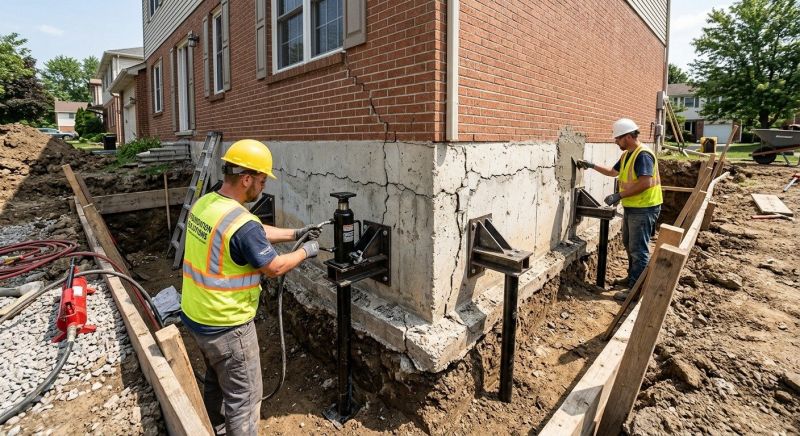 Foundation Structural Repair in Gay, GA