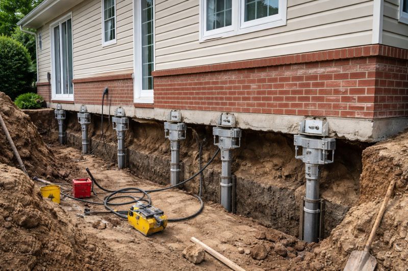 Foundation Underpinning in Newnan, GA