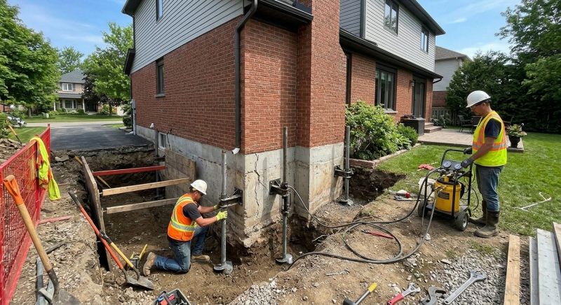 Foundation Underpinning in Newnan, GA