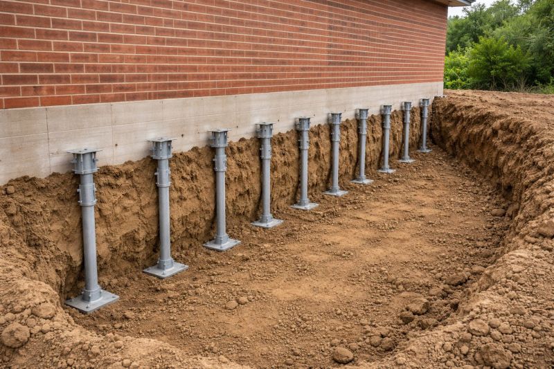 Helical Pile Installation in Newnan, GA