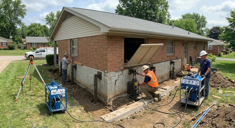 Home Foundation Leveling in Peachtree City, GA