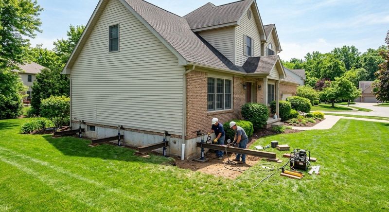 Home Foundation Leveling in Union City, GA