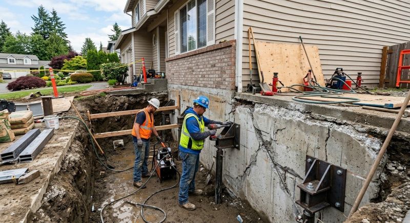 Home Foundation Repair in Carrollton, GA