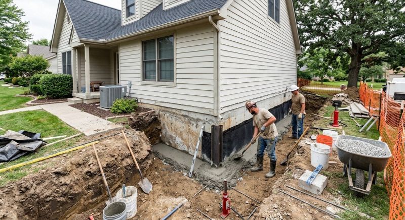Home Foundation Repair in Union City, GA