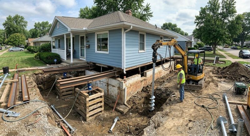 House Underpinning in Newnan, GA