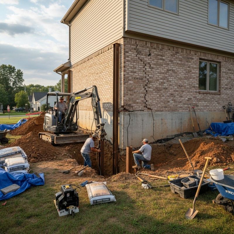 Residential Foundation Repair in Newnan, GA