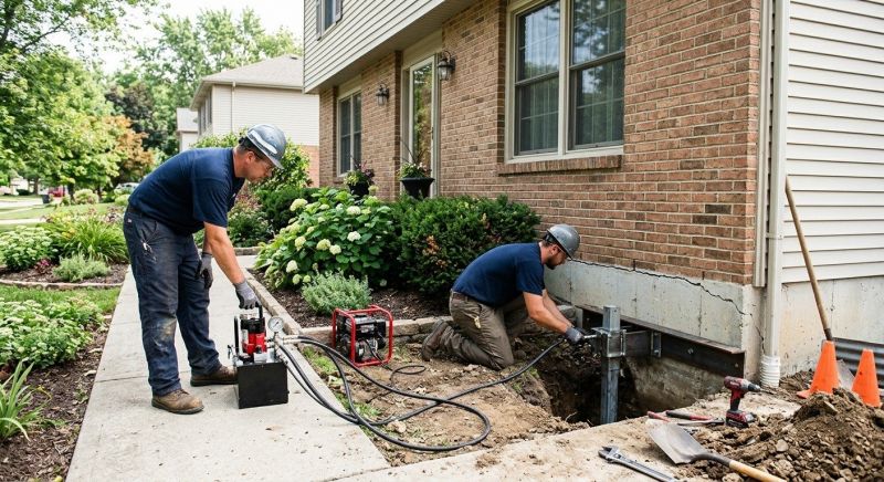Settling Foundation Service in Coweta County, GA