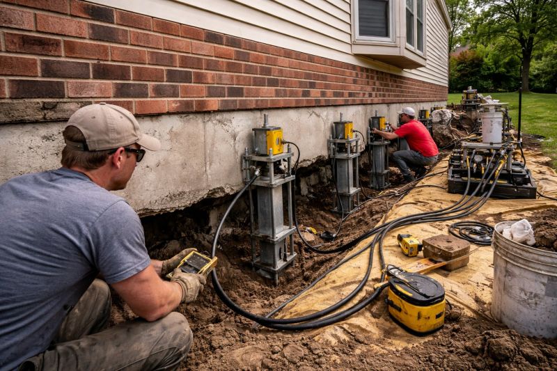 Settling Foundation Service in Fayetteville, GA