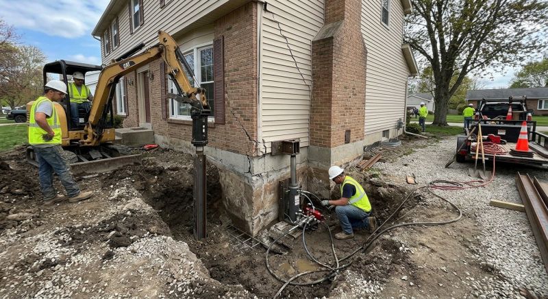 Sinking Foundation Repair in Gay, GA