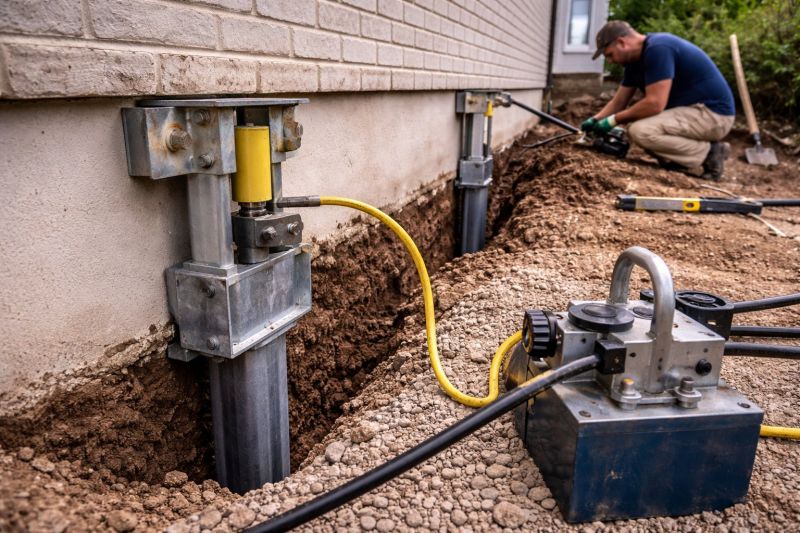 Sinking Foundation Repair in Hogansville, GA