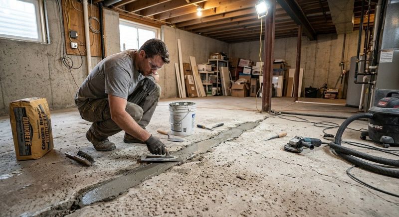 Slab Foundation Repair in Newnan, GA
