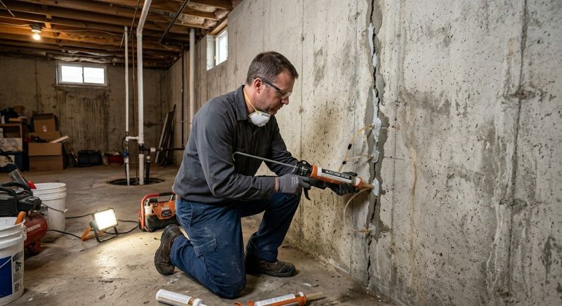 Structural Crack Repair in Newnan, GA
