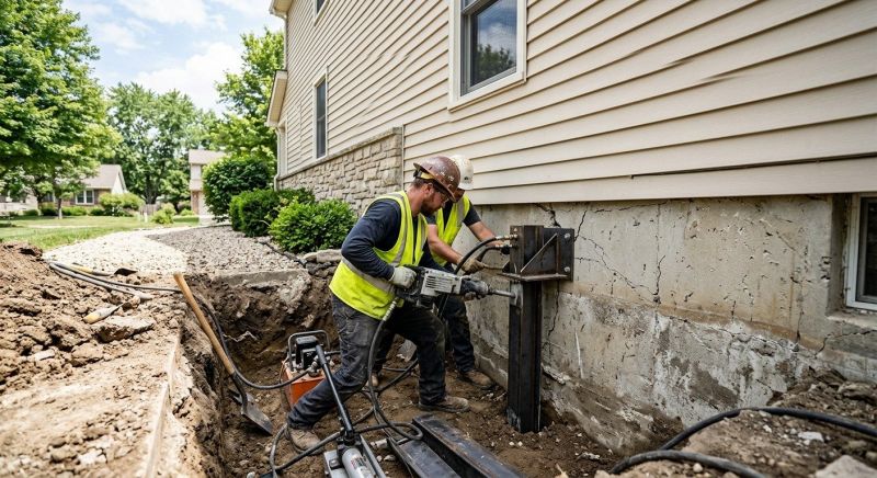 Structural Foundation Repair in Tyrone, GA
