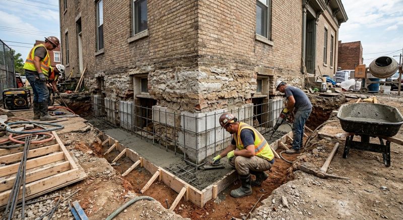 Structural Underpinning in Newnan, GA