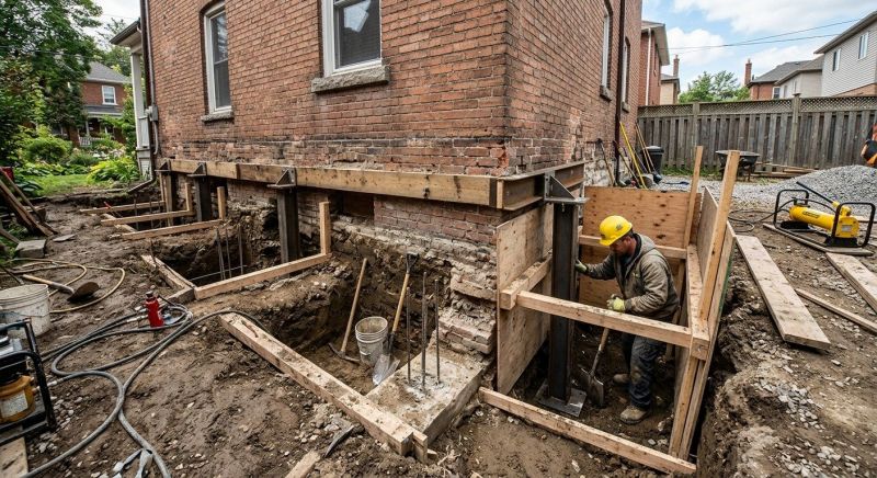 Underpinning Repair in Newnan, GA